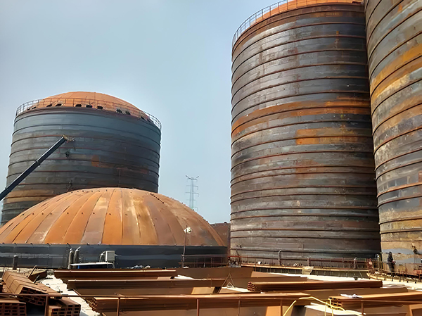 彬县焦粉钢板仓